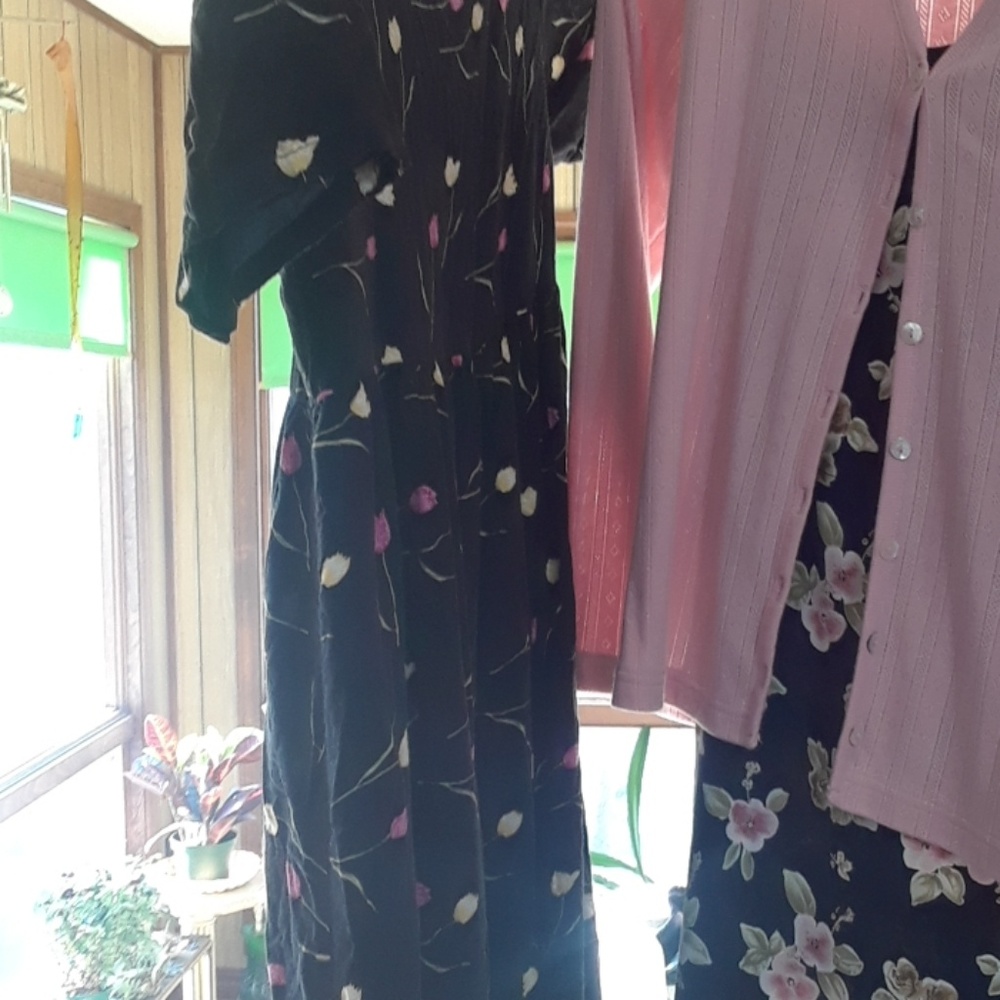 Dress with flowers